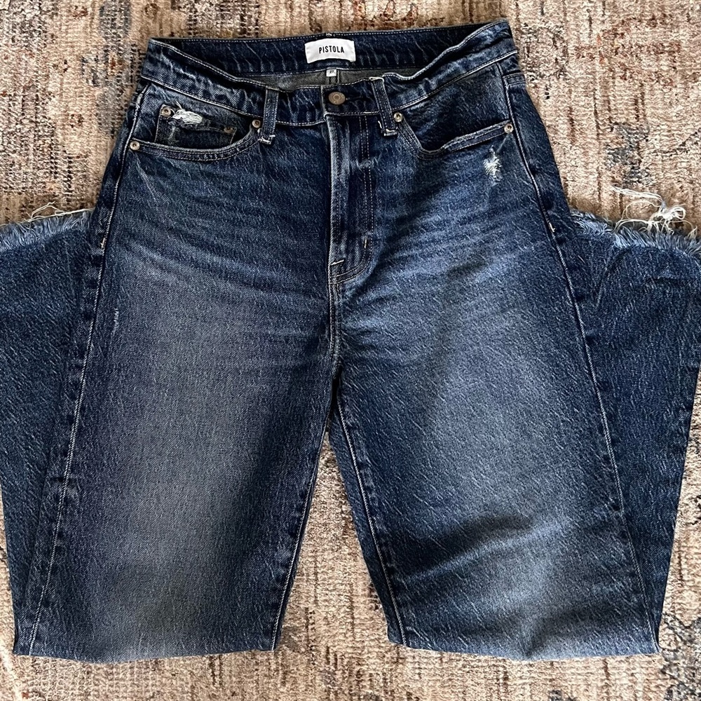 Pistola High Rise Straight Jeans
